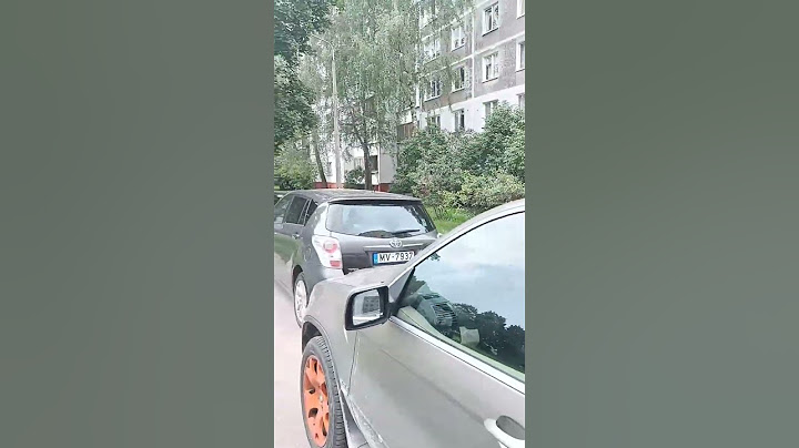 Парковка на тротуаре или паркуюсь как хочу