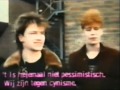 Capture de la vidéo U2 October Interview 1982