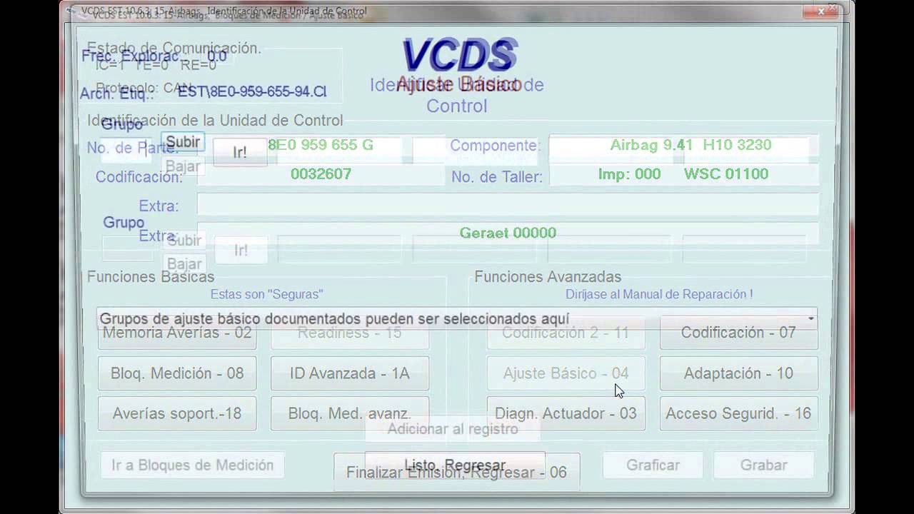 Vag-com vcds español 