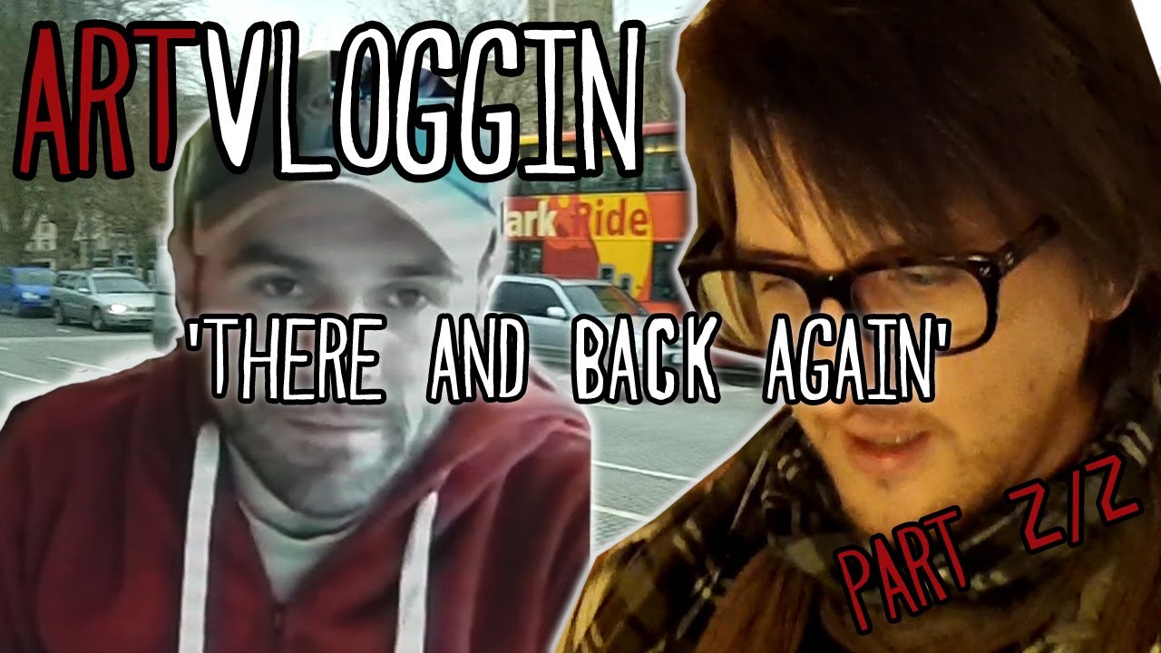 ART VLOGGIN' - There & Back Again - Part 2/2 - Jan 14' paint net