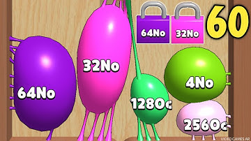 Blob Merge 3d - Gameplay Walkthrough Part 60 - All Max levels Unlock 32no-64no (Android, iOS)