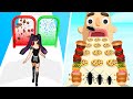 Build A Queen 🆚 Sandwich Runner🌻🧿🌺New Levels Walkthrough Gameplay SDF103