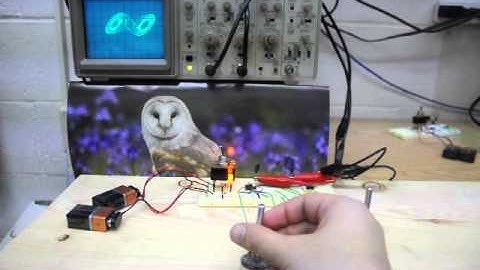 Chaotic Circuit on Analog Oscilloscope