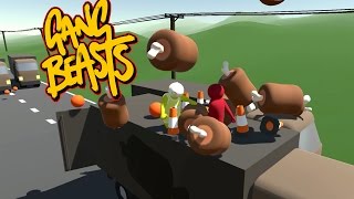 Gang Beasts - A Nice Sunday Drive [Father and Son Gameplay]