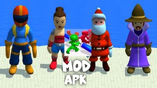 Push'em all Mod Apk By - HappyMod  - Unlocked All Character's - Android Gameplay walkthrough screenshot 4