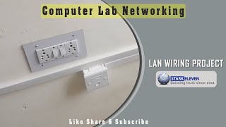 Famous Computer Lab Lan Networking | How to setup Lan Wiring | Lan Wiring | Lan Setup Net Worth