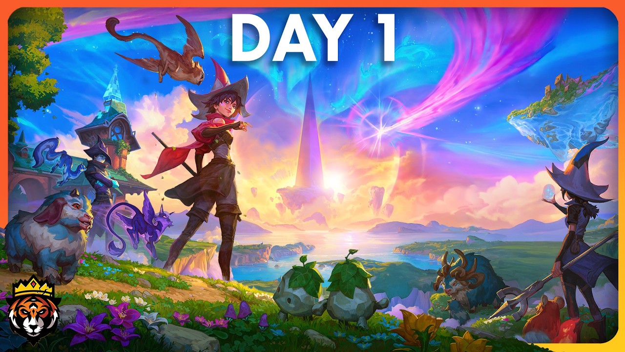 Day 1 in the NEW Biggest Witchcraft Survival Game.. and it's Amazing