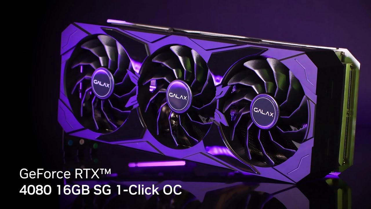 GALAX GeForce RTX™ 4080 16GB SG 1-Click OC 