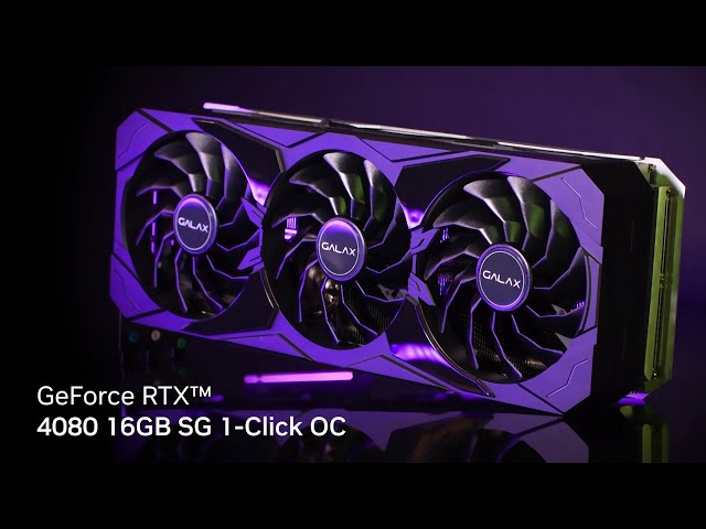 GALAX GeForce RTX™ 4080 16GB SG 1-Click OC 