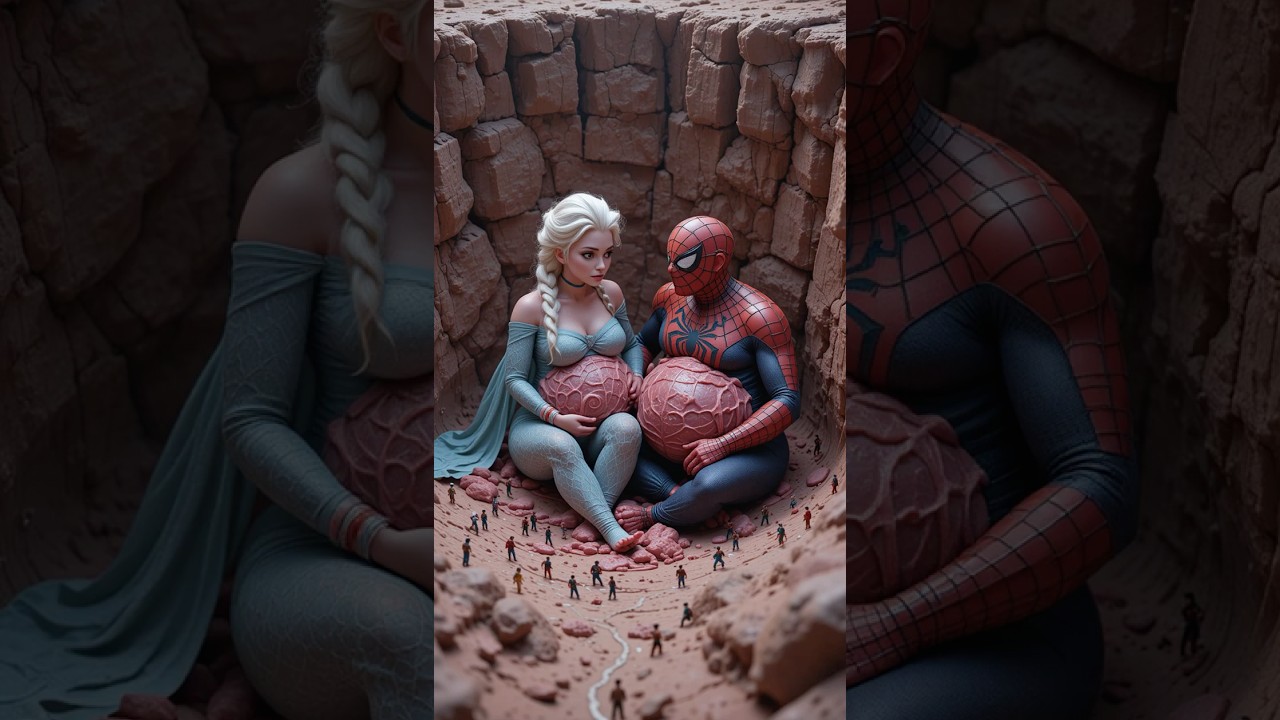 Spider-Man and Elsa are BOTH Pregnant?! Multiverse is Broken 😭🍼