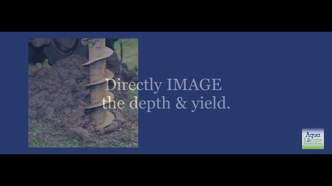 How to find water on your land for residential wells and agriculture well depths. AquaLocate