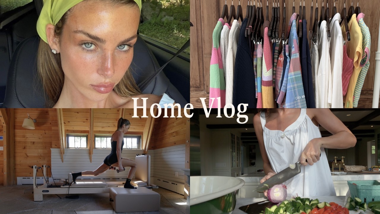 productive week at home: cooking, workouts & prepping for our first store opening