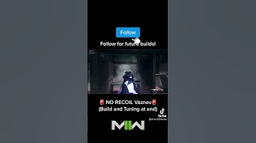 🚨 NO RECOIL Vaznev! #cod #mw2 #warzone #loadout #rebirth #trending #tiktok #good #guns #wz2 #shorts