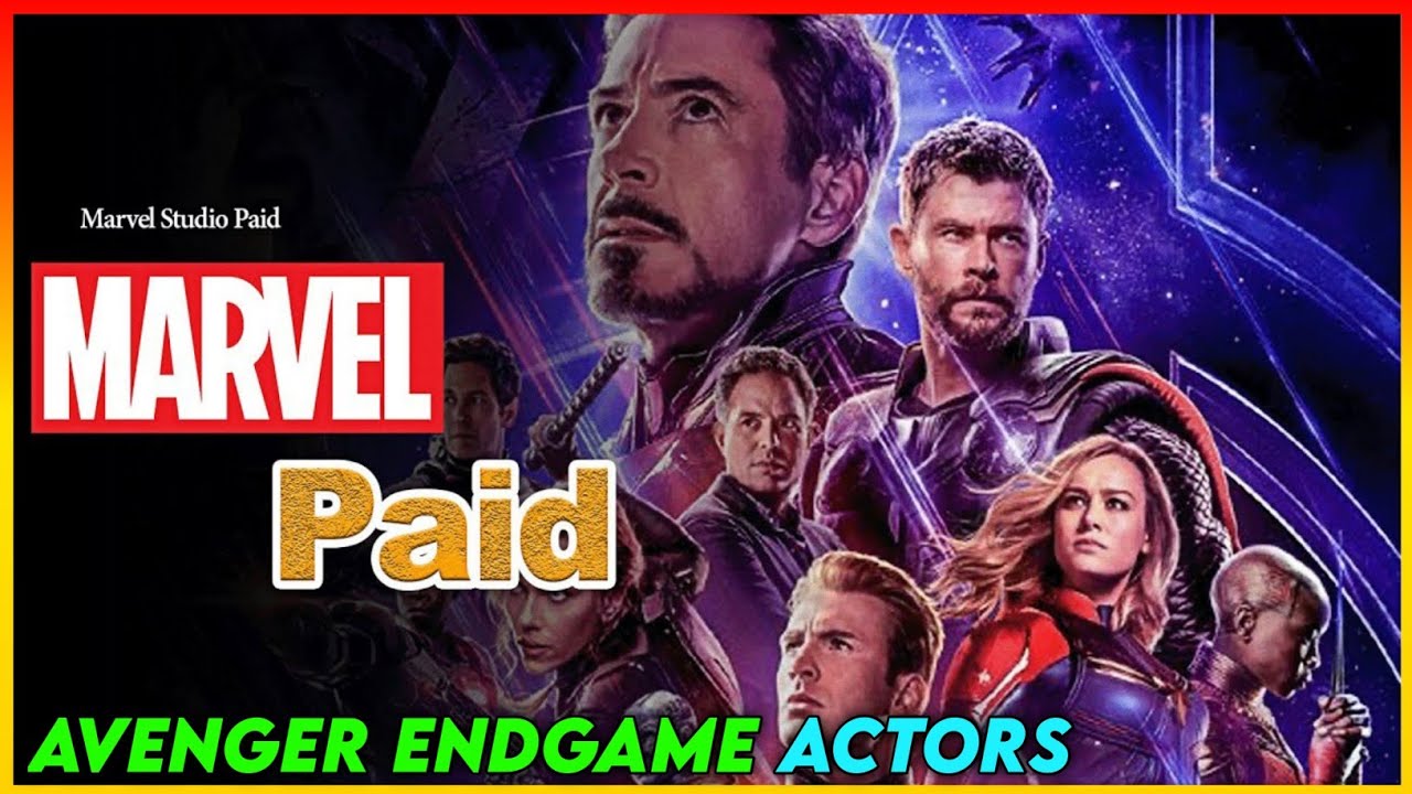 Marvel Studio Paid 💰 Avenger Endgame Actors 🔥😲 shorts marvel marvelfoc YouTube