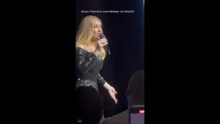 Adele Speaks on therapy and anxiety during Las Vegas residency
