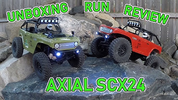 AXIAL SCX24 Unboxing, Run and Review: WOW!