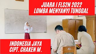 Download Mp3 Indonesia Jaya Juara 1 FLS2N Menyanyi Tunggal SD Tingkat Kecamatan 2022
