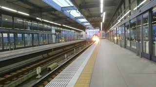 名鉄3702F+3100系中部国際空港駅到着