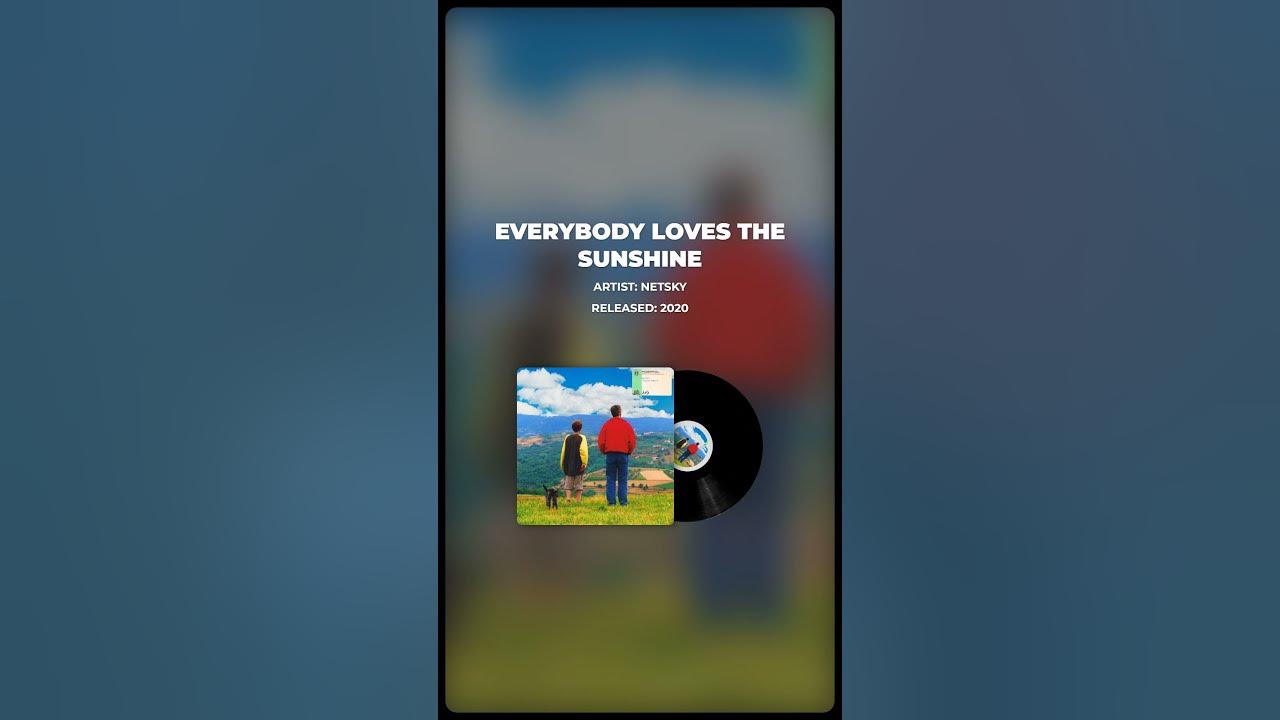 "Everybody loves the sunshine - Netsky" sample of Roy Ayers #sample #soul #netsky #electro #discover "Everybody loves the sunshine - Netsky" sample of Roy Ayers #sample #soul #netsky #electro #discover