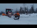 Snow plowing - Zetor Forterra 95 - High Tatras 4