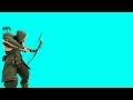 Green Screen Superhero Green Arrow Fights - Footage PixelBoom CG