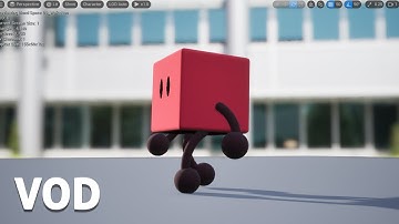 VOD | Make a Roll (& other stuff) - Super Mario Odyssey controller clone | #blender #unrealengine