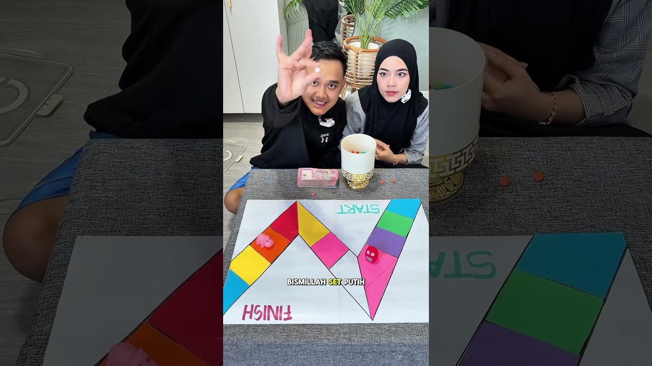 GUNUNG WARNA WARNI!! Berjalan sesuai warna permen!