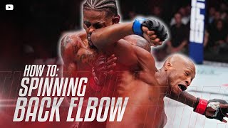 MVP Teaches The Spinning Back Elbow Used Vs Kevin Holland!