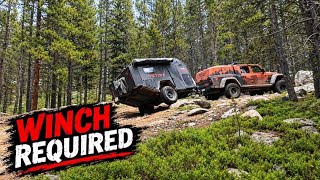 Overlanding Eastern Wyoming in the Big Horn National Forest.