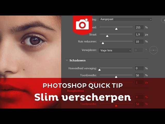 Slim Verscherpen | Photoshop Quick Tip | Zoom.Nl Fotografie Tips - Youtube