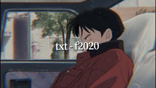 txt - f2020 (visual lyric video) (english lyrics)