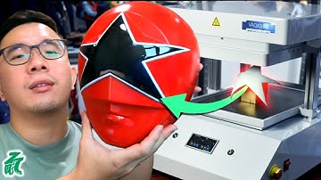 The MOST Important part of a Cosplay helmet | Vacucu3D Vacuum Formed Visor JLC3DP
