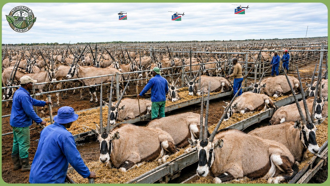 How Namibia Produces Millions Tons of Food in One of the World’s Harshest Deserts