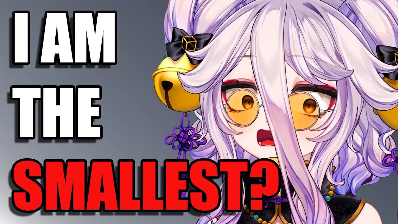 Henya realizes she's still the smallest in VShojo