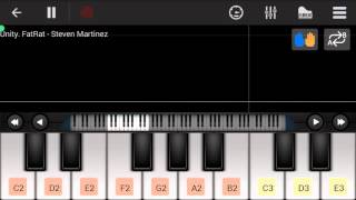 ✔Android Piano |The Fat Rat - Unity screenshot 1