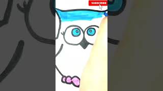 Drawing For Kids How To Draw And Color An Owl
