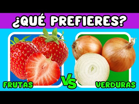 🍎¿QUÉ PREFIERES? FRUTAS