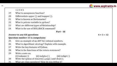 12th Computer Science Quarterly Exam 2019-20 Model Question Paper-1 | Salem District|English Medium