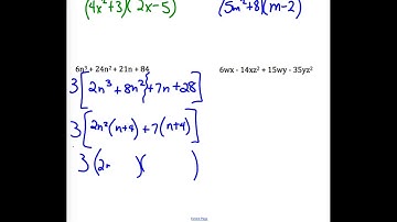 Alg 2 Video Notes Sec. 5.3a