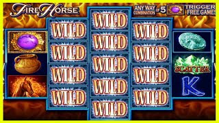 LET'S MAKE SOME WINNER SPINS! 💰 ($50 BETS) 🐴 FIRE HORSE SLOT MACHINE 🐴 JACKPOT HANDPAY BIG WIN! screenshot 4