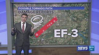 Washington County Tornado Upgraded To An EF-3