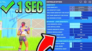 BEST CONTROLLER SETTINGS in Fortnite! BEST CONSOLE SETTINGS FOR PS4/XBOX (Fortnite Best Sensitivity)