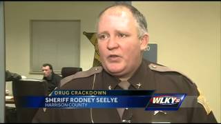 Police make drug busts in Harrison County