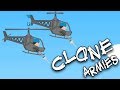 Новые улучшенные вертолеты Clone Armies! игра на андроид! Клоны атакуют