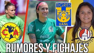 🔥💣Jasmine Casarez a Tigres Femenil CONFIRMADO | Sandra Paños a América Femenil | Fichajes Femenil