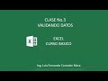 Excel Básico - Clase #3