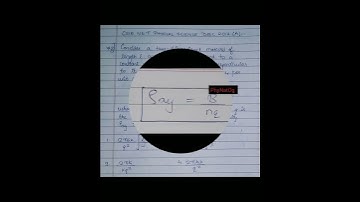 CSIR NET PHYSICAL SCIENCE DECEMBER 2017 Q. 72 (A) - SOLID STATE PHYSICS