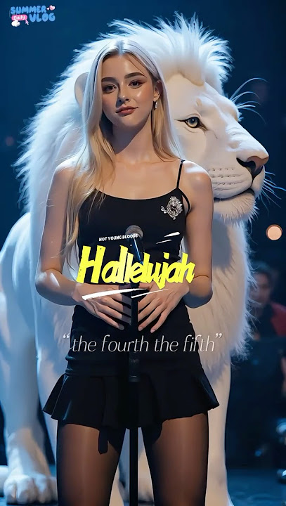 Hallelujah - Lyrics - Lucy Thomas #Hallelujah #LyricsVideo #EmotionalCovers #TransformationLook