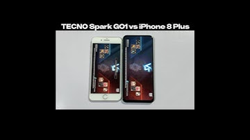 TECNO Spark Go 1 vs iPhone 8 Plus - PUBG TEST