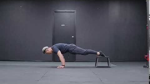 Pseudo Planche Push Up (Feet Elevated)